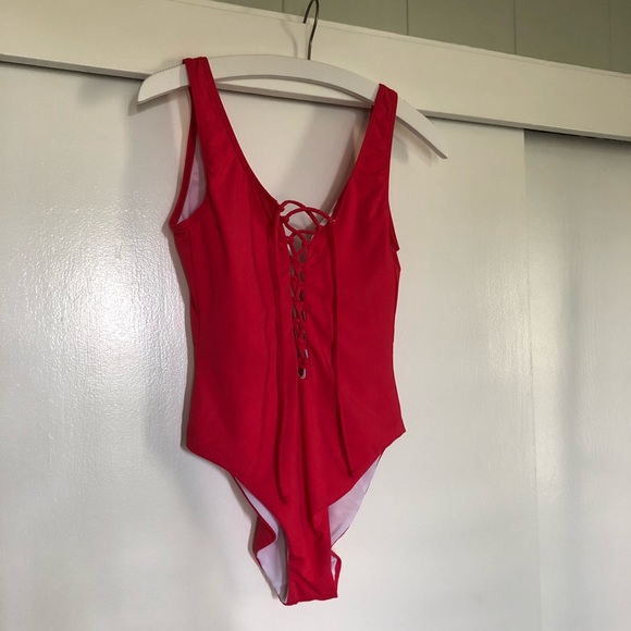 Onia lace up one piece - Picture 2 of 5